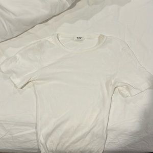 Redone Ribbed Tshirt Bodysuit size XS